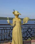 Живые статуи, живые скульптуры (2 фотографии)